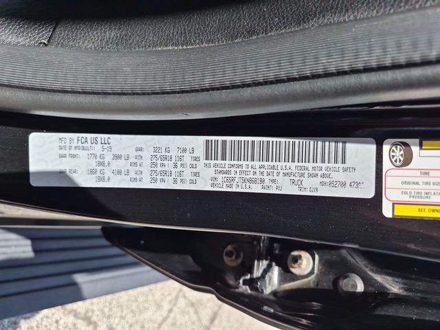 Used 2019 Ram 1500 Laramie 4D Crew Cab