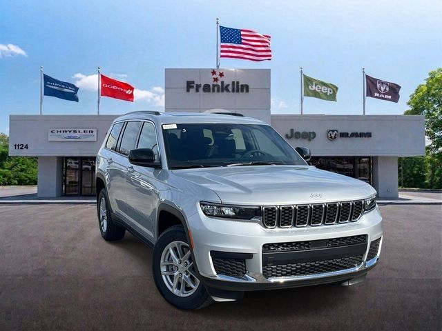 Silver 2025 Jeep Grand Cherokee L SUV / Crossover Four-Wheel Drive 8-Speed Automatic