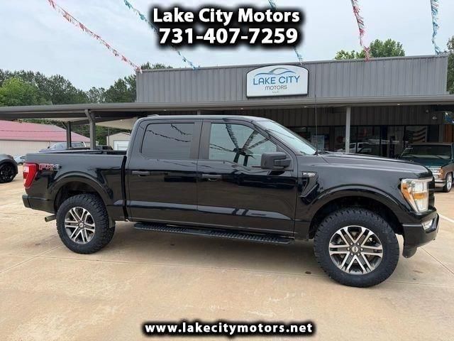 Black Metallic 2021 Ford F-150 Pickup Truck Four-Wheel Drive Automatic