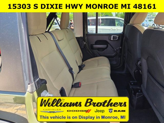 2021 Jeep Wrangler Unlimited Willys - Sarge Green Clearcoat exterior view 16