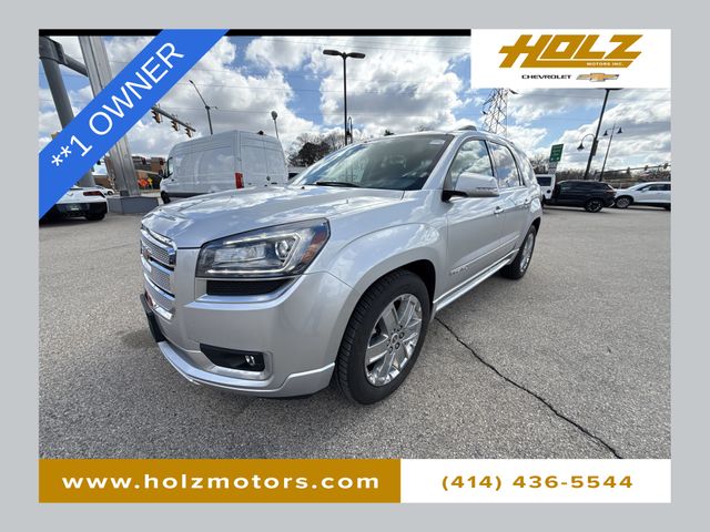 Quicksilver Metallic 2014 GMC Acadia Denali AWD SUV / Crossover All-Wheel Drive 6-Speed Automatic