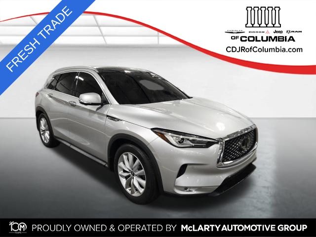 Gray (Liquid Platinum) 2019 INFINITI QX50 Essential FWD SUV / Crossover Front-Wheel Drive Continuously Variable Transmission