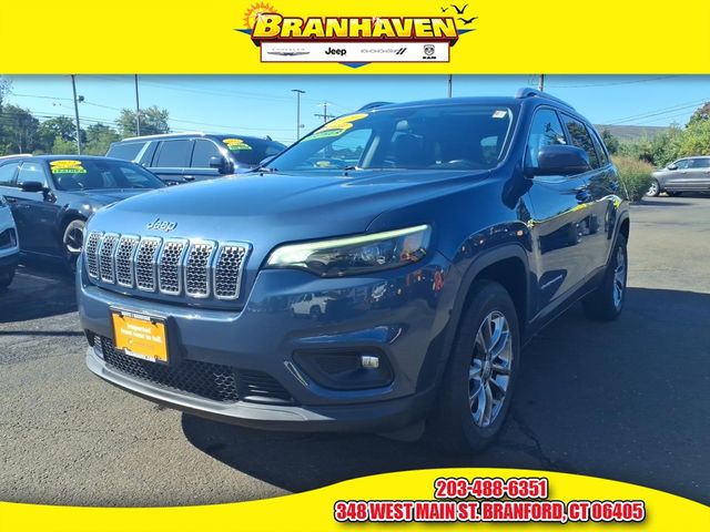 Slate Blue Pearlcoat 2020 Jeep Cherokee SUV / Crossover Four-Wheel Drive 9-Speed Automatic