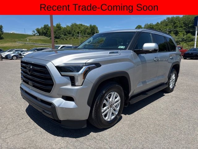 Celestial Silver Metallic 2024 Toyota Sequoia SR5 4WD SUV / Crossover Four-Wheel Drive Automatic