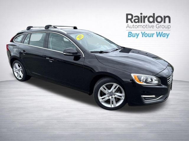 Black / Stone 2015 Volvo V60 T5 Premier AWD Wagon All-Wheel Drive 6-Speed Automatic