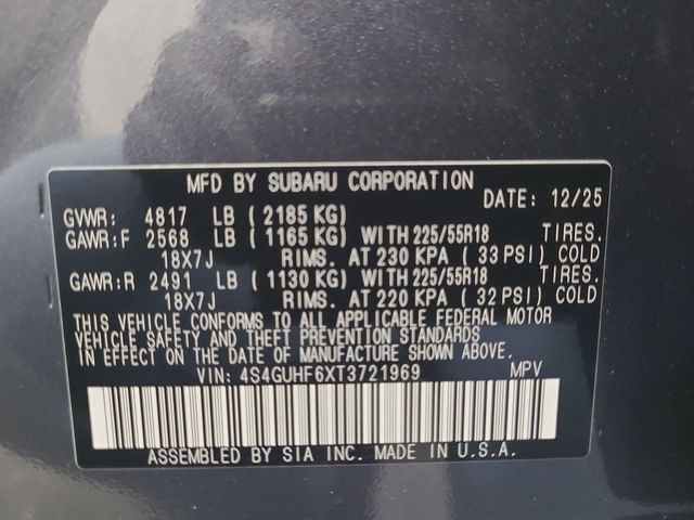 2026 – Subaru – Crosstrek