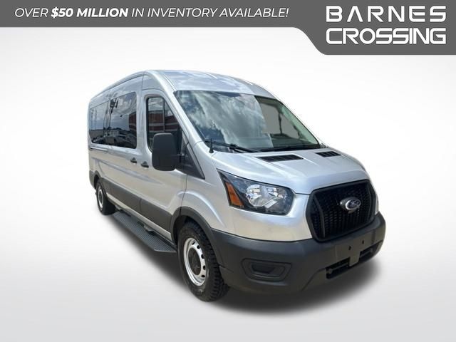 Ingot Silver 2025 Ford Transit Passenger Van Rear-Wheel Drive Automatic