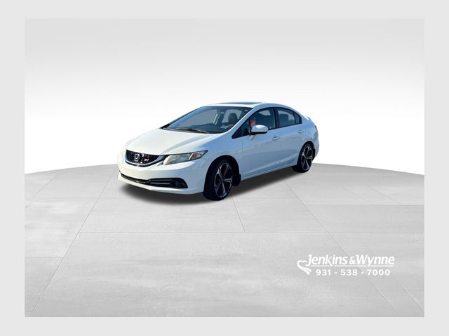 Taffeta White 2015 Honda Civic Si Sedan Front-Wheel Drive 6-Speed Manual