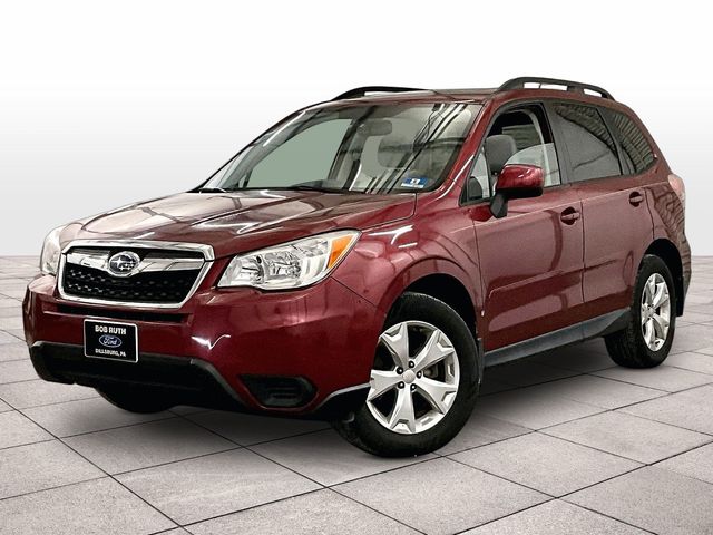 2015 Subaru Forester 2.5i Premium Red at Subaru and VW of Moon Township