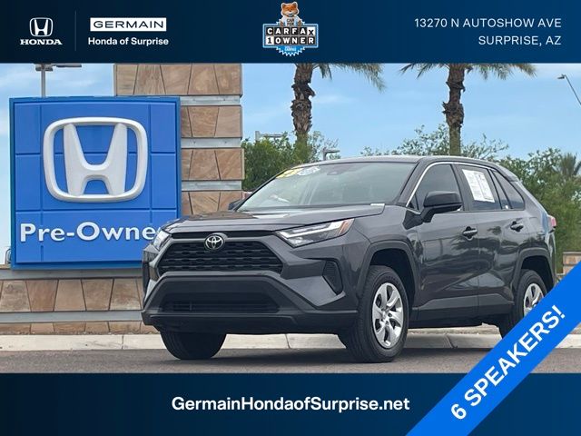 Magnetic Gray Metallic 2023 Toyota RAV4 LE FWD SUV / Crossover Front-Wheel Drive 8-Speed Automatic