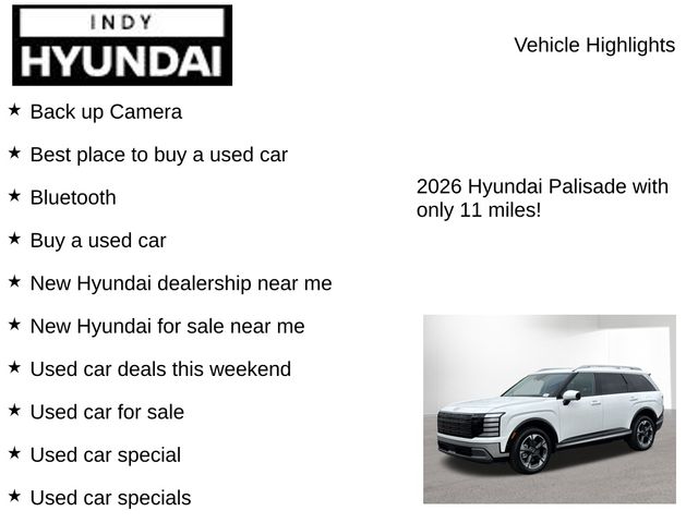 New 2026 Hyundai Palisade For Sale in Indianapolis, IN