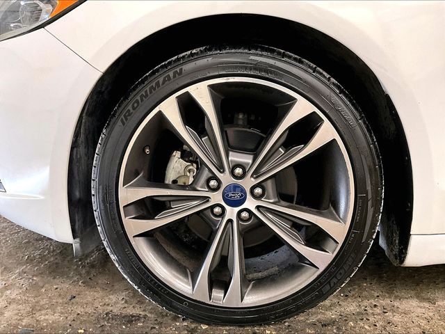 2019 Ford Fusion Titanium White at Grove City Ford
