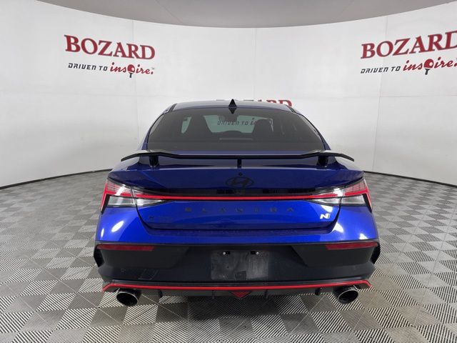 2024 Intense Blue Hyundai Elantra N Base FWD Sedan