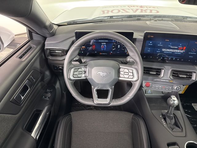 2025 Oxford White Ford Mustang EcoBoost RWD Coupe