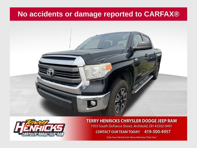 Black 2015 Toyota Tundra Pickup Truck Four-Wheel Drive 6-Speed Automatic Overdrive