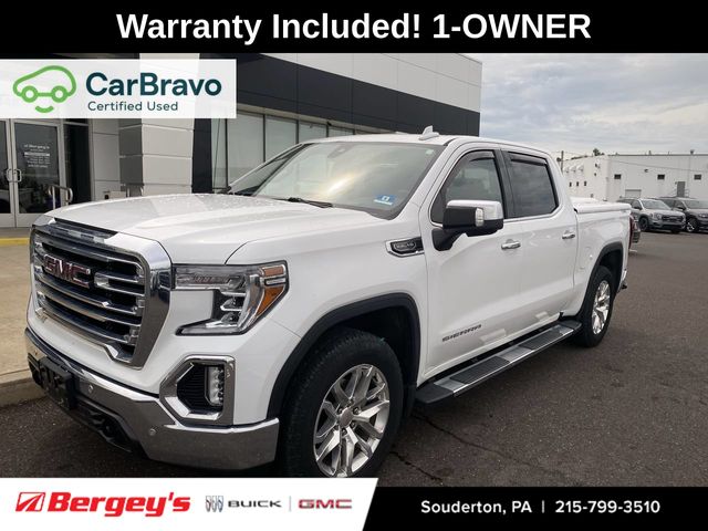 Summit White 2019 GMC Sierra 1500 Pickup Truck Four-Wheel Drive 8-Speed Automatic