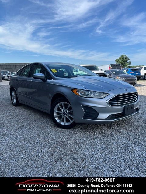 Silver Metallic 2020 Ford Fusion Sedan Front-Wheel Drive 6-Speed Automatic