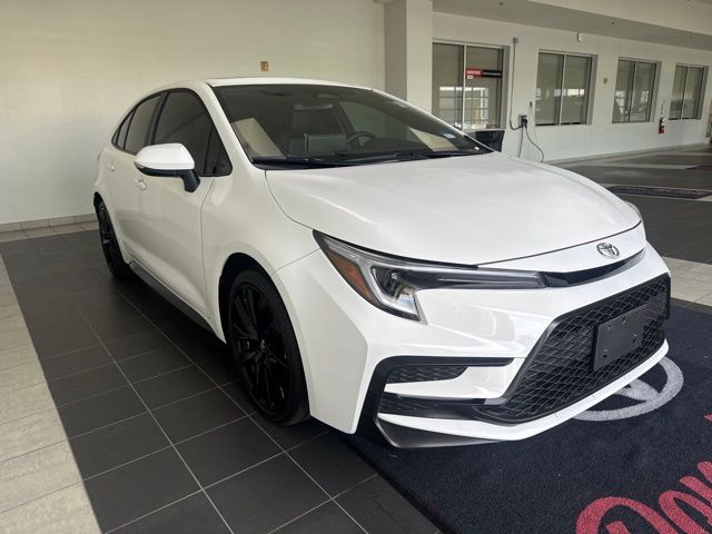 2025 Toyota Corolla XSE White at Classic Elite Chevrolet Sugar Land
