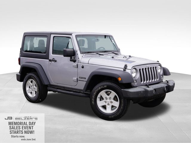 Billet Silver Metallic Clearcoat 2016 Jeep Wrangler Sport 4WD SUV / Crossover Four-Wheel Drive 5-Speed Automatic