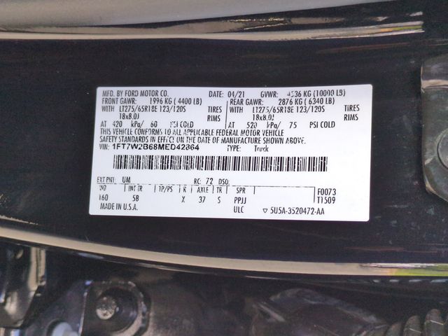 Used 2021 Black Ford Lariat image 35