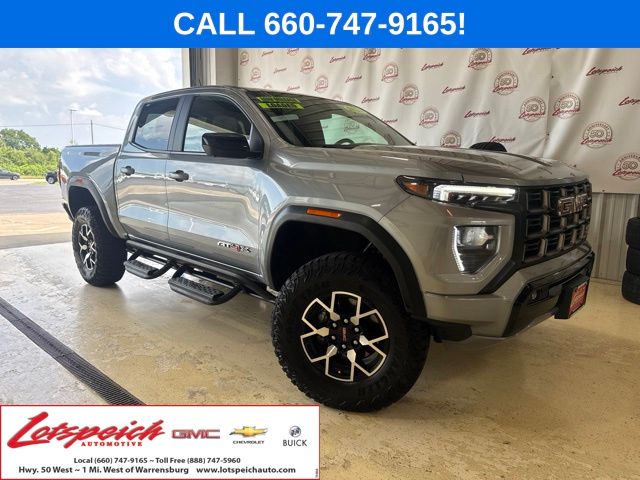 Sterling Metallic 2023 GMC Canyon Pickup Truck Four-Wheel Drive 8-Speed Automatic