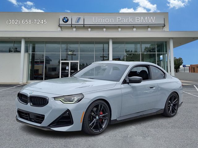 Brooklyn Gray Metallic 2024 BMW 2 Series Coupe All-Wheel Drive 8-Speed Automatic