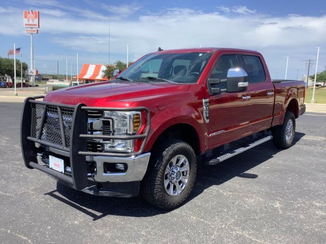 Ruby Red Metallic 2019 Ford F-250 Super Duty Pickup Truck Four-Wheel Drive 6-Speed Automatic