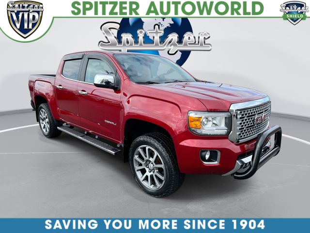 Red Quartz Tintcoat 2020 GMC Canyon Denali Crew Cab 4WD Pickup Truck Four-Wheel Drive 8-Speed Automatic