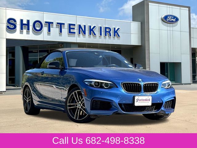 Estoril Blue Metallic 2020 BMW 2 Series Convertible Rear-Wheel Drive 8-Speed Automatic