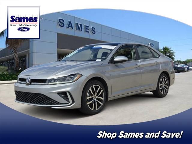 Monument Gray 2025 Volkswagen Jetta SE FWD Sedan Front-Wheel Drive 8-Speed Automatic