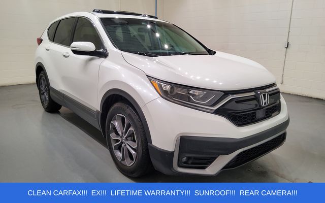 White 2021 Honda CR-V SUV / Crossover Front-Wheel Drive Continuously Variable Transmission