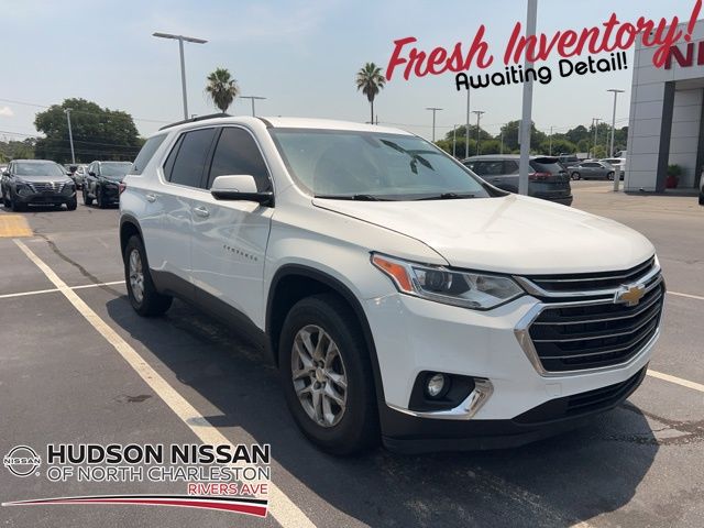 2020 Summit White Chevrolet Traverse LT SUV