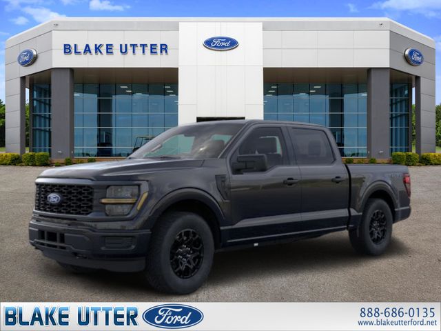 Black Metallic 2026 Ford F-150 Pickup Truck Four-Wheel Drive Automatic