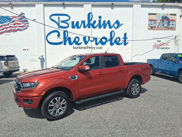 Chili Pepper Red 2019 Ford Ranger Pickup Truck Four-Wheel Drive Automatic