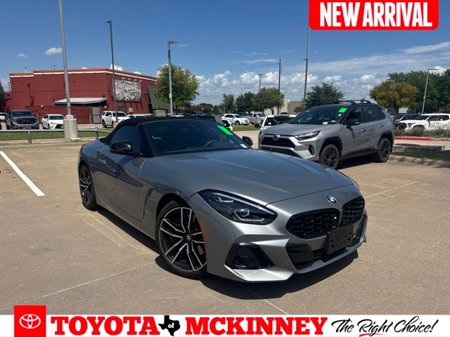 Gray Metallic 2026 BMW Z4 Convertible Rear-Wheel Drive 8-Speed Automatic