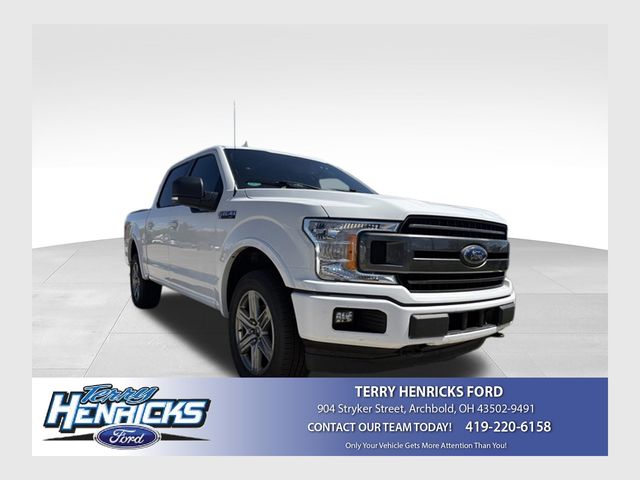 Oxford White 2018 Ford F-150 Pickup Truck Four-Wheel Drive Automatic