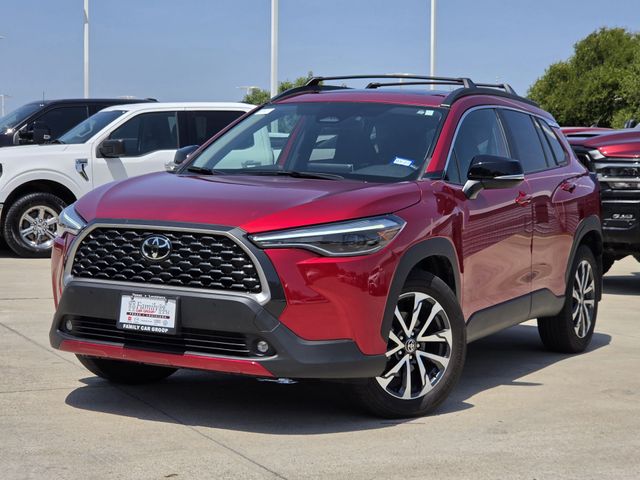 Soul Red Crystal 2025 Toyota Corolla Cross SUV / Crossover Front-Wheel Drive Continuously Variable Transmission