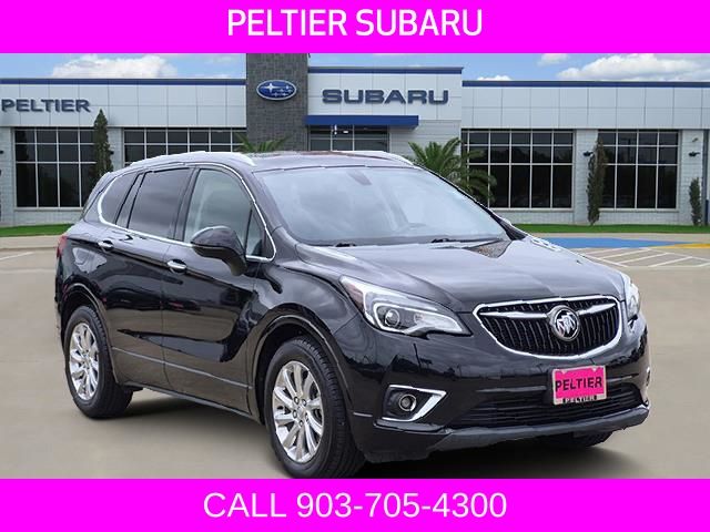 Black (Ebony Twilight Metallic) 2019 Buick Envision Essence FWD SUV / Crossover Front-Wheel Drive 6-Speed Automatic
