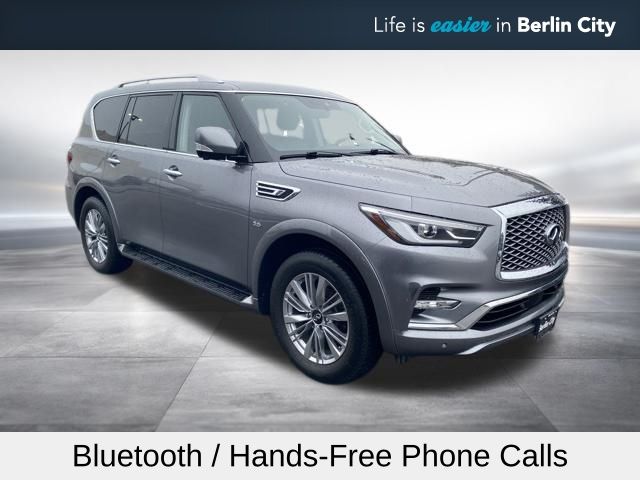 Gray (Graphite Shadow) 2020 INFINITI QX80 Luxe 4WD SUV / Crossover All-Wheel Drive 7-Speed Automatic