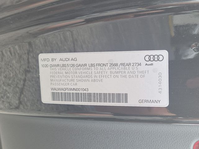 Used 2021 Audi A5 45 Premium Plus 2D Convertible