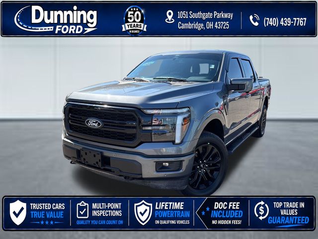 Carbonized Gray Metallic 2025 Ford F-150 Pickup Truck Four-Wheel Drive Automatic