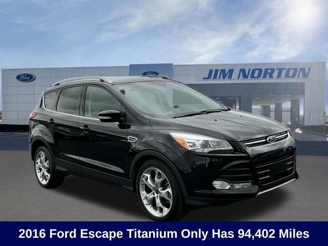 Shadow Black 2016 Ford Escape Titanium FWD SUV / Crossover Front-Wheel Drive 6-Speed Automatic