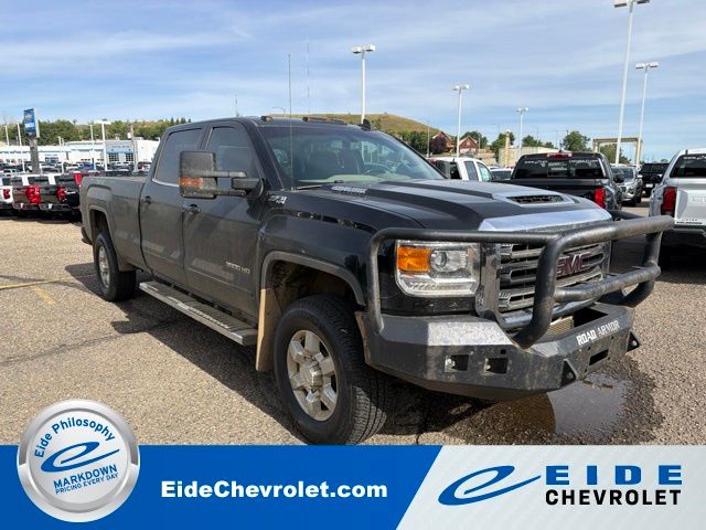 Onyx Black 2019 GMC Sierra 3500HD Pickup Truck Four-Wheel Drive 6-Speed Automatic