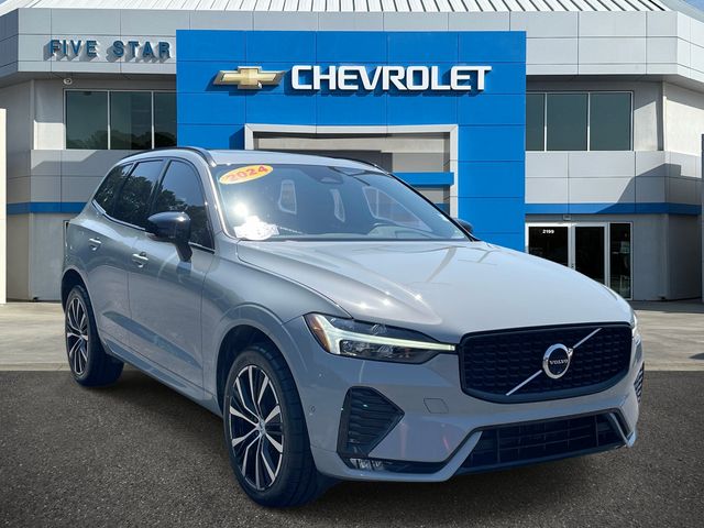 Gray Metallic 2024 Volvo XC60 B5 Plus Dark Theme AWD SUV / Crossover All-Wheel Drive Automatic
