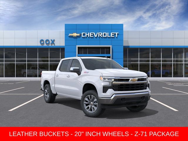 Summit White 2026 Chevrolet Silverado 1500 Pickup Truck Four-Wheel Drive Automatic