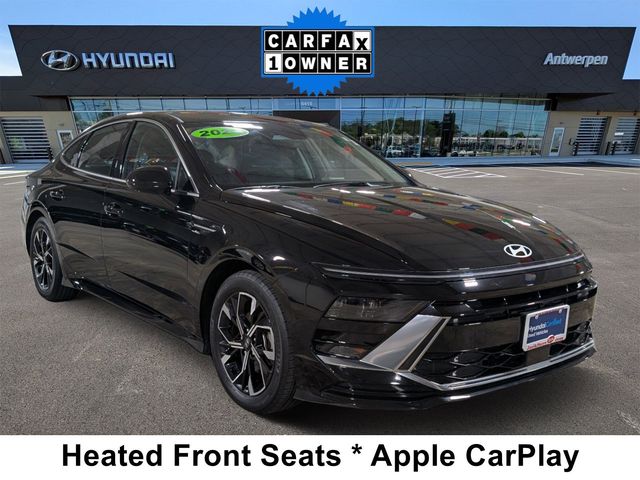 Onyx Black 2024 Hyundai Sonata SEL FWD Sedan Front-Wheel Drive 8-Speed Automatic