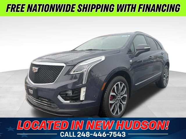 Midnight Sky Metallic 2024 Cadillac XT5 SUV / Crossover Four-Wheel Drive 9-Speed Automatic