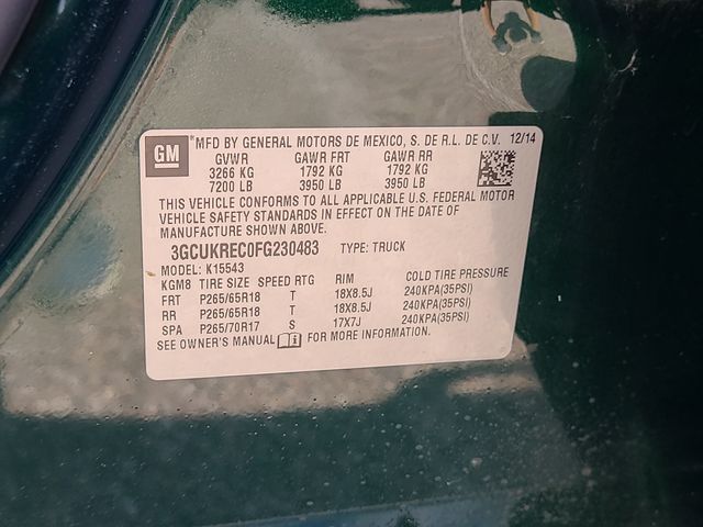 Used 2015 Chevrolet Silverado 1500 Truck