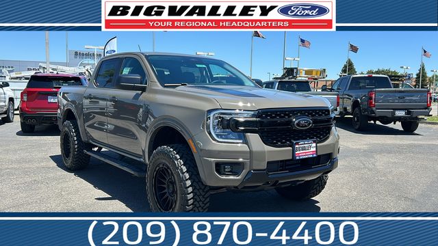 Gray 2026 Ford Ranger Pickup Truck Four-Wheel Drive Automatic