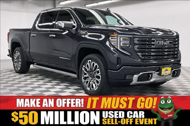 Titanium Rush Metallic 2024 GMC Sierra 1500 Pickup Truck Four-Wheel Drive 10-Speed Automatic